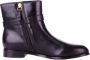 Lauren Ralph Lauren Leren boots met labelapplicatie model 'BROOKE' - Thumbnail 8