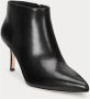 Ralph Lauren Zwarte Leren Ritslaarzen Black Dames - Thumbnail 8