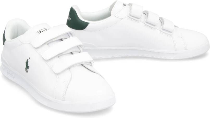 Ralph Lauren Lage Leren Sneakers White Dames