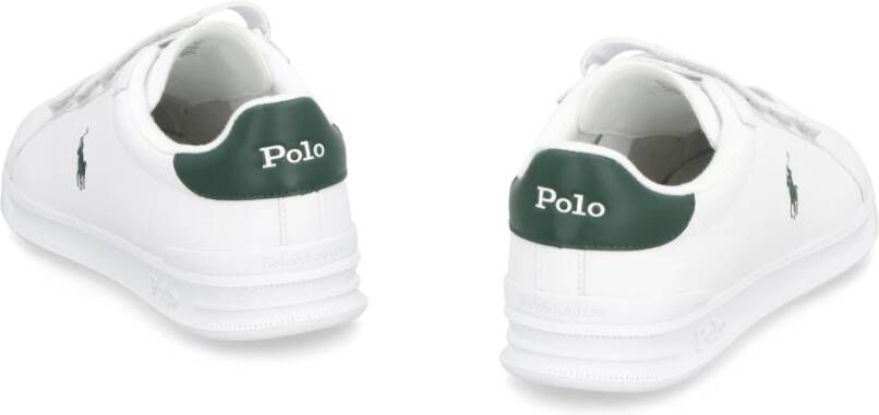 Ralph Lauren Lage Leren Sneakers White Dames