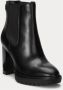 Ralph Lauren Layne leren enkellaarzen Black Dames - Thumbnail 7