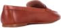 Ralph Lauren Leren Mocassins Logo Voorkant Rubberen Zool Brown Dames - Thumbnail 5