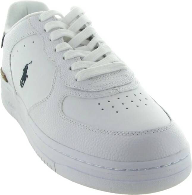 Ralph Lauren Masters Court White Navy White Heren