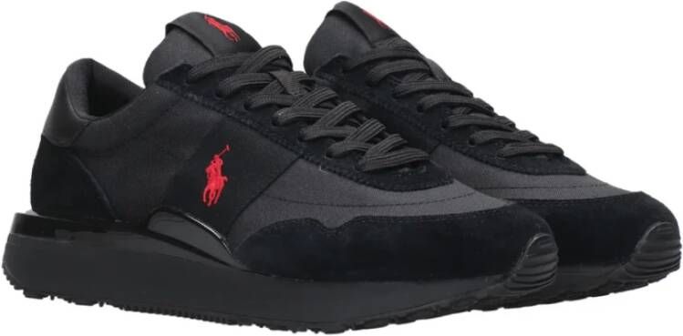 Ralph Lauren Moderne Sneaker La Train 89 Black Heren