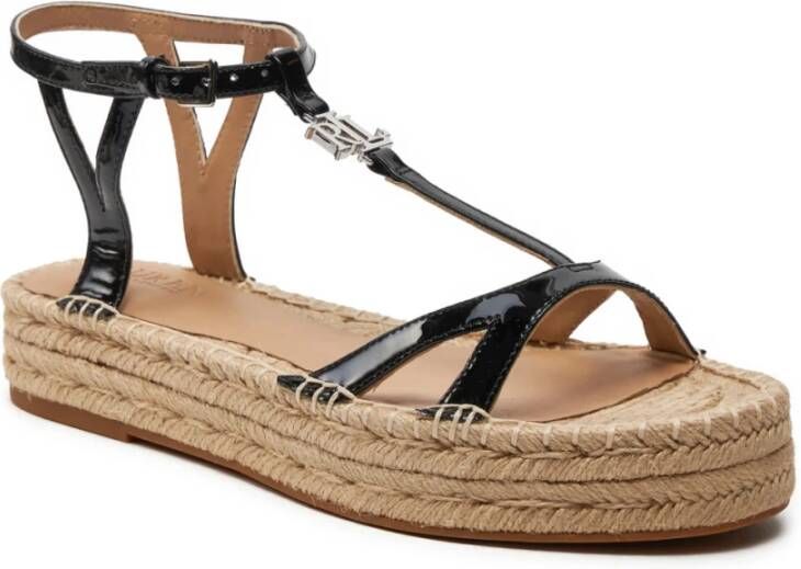 Ralph Lauren Payton Espadrilles Sandalen Black Dames