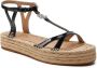 Ralph Lauren Payton Espadrilles Sandalen Black Dames - Thumbnail 2