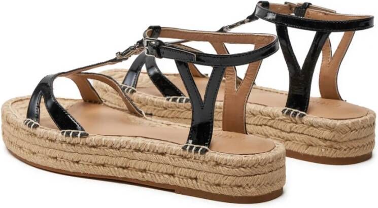 Ralph Lauren Payton Espadrilles Sandalen Black Dames