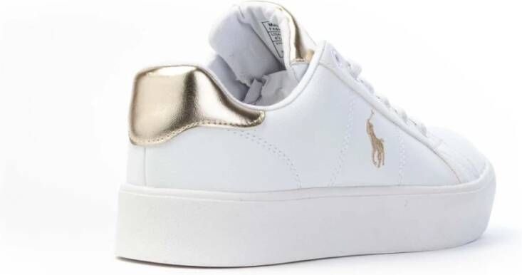 Ralph Lauren Platform Sneakers Rf103185 White Dames