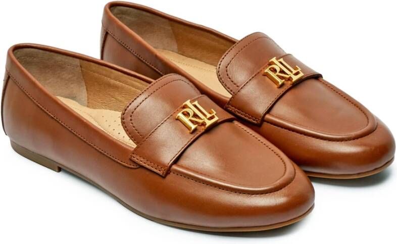 Ralph Lauren Platte schoenen Bruin Brown Dames