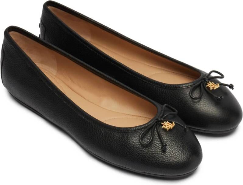 Ralph Lauren Platte schoenen Zwart Black Dames