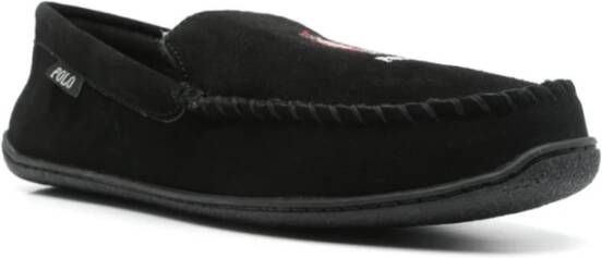 Ralph Lauren Platte schoenen Zwart Black Heren