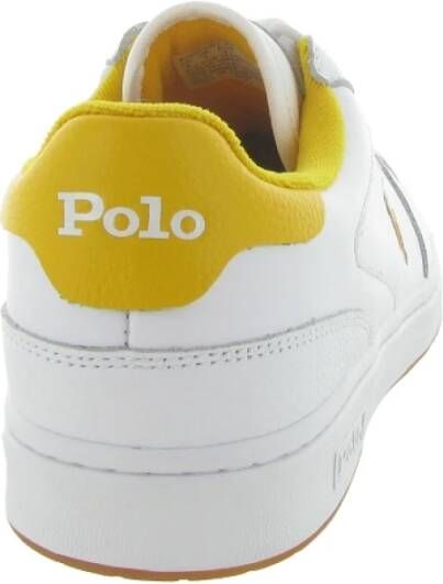 Ralph Lauren Polo Court Schoenen Train 89 White Heren