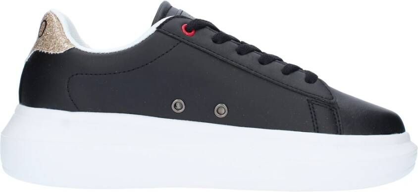 Ralph Lauren Polo Sneakers Zwart Black Dames