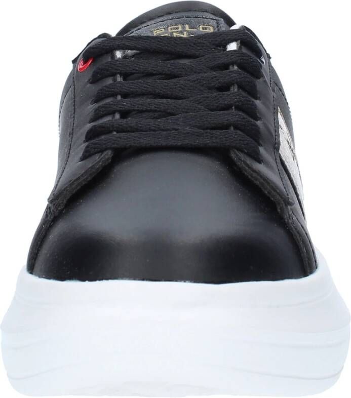 Ralph Lauren Polo Sneakers Zwart Black Dames