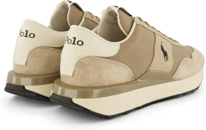 Ralph Lauren Polo Train 89 sneakers Beige Heren