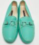 Ralph Lauren Pre-owned Leather flats Green Dames - Thumbnail 3