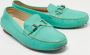 Ralph Lauren Pre-owned Leather flats Green Dames - Thumbnail 4