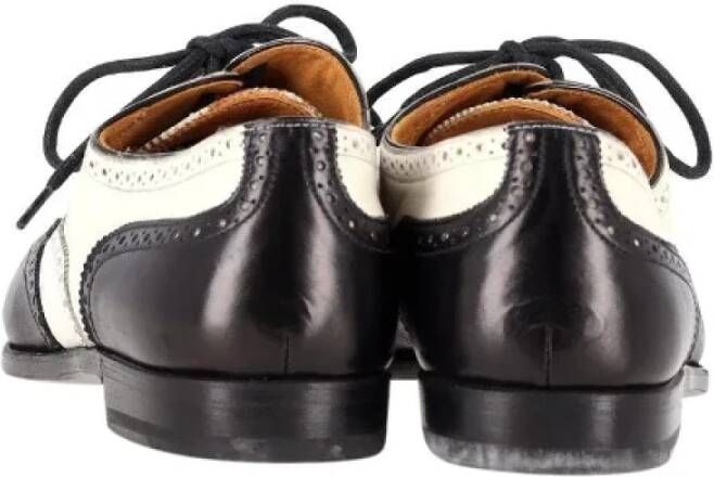 Ralph Lauren Pre-owned Leather flats Multicolor Dames