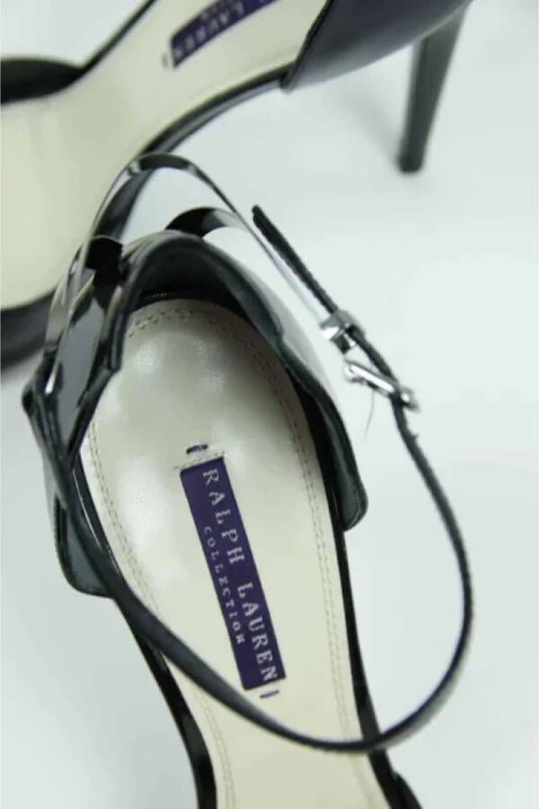 Ralph Lauren Pre-owned Leather heels Black Dames