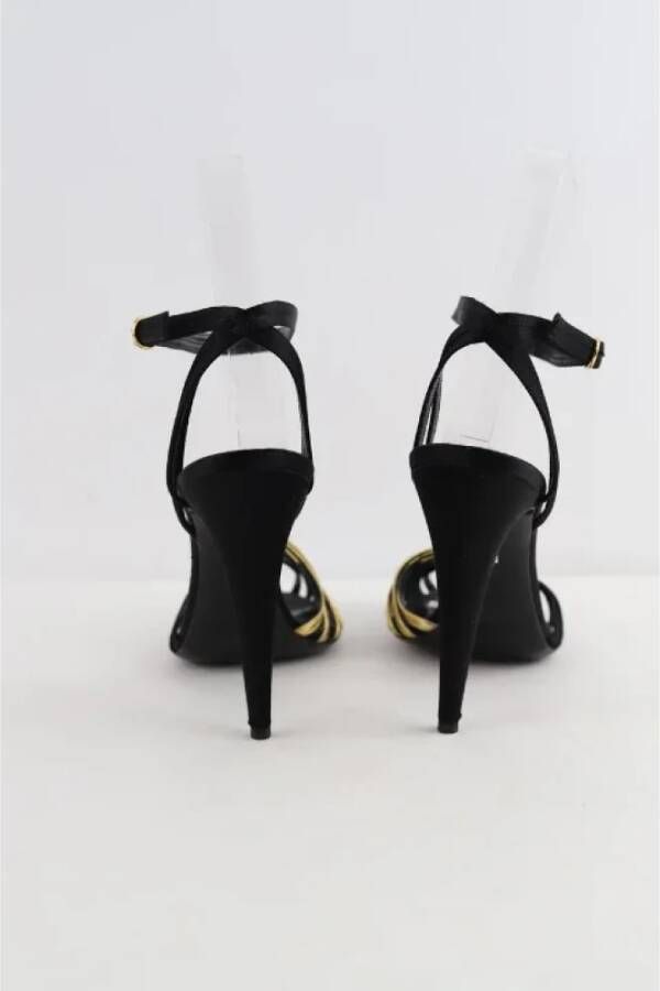 Ralph Lauren Pre-owned Leather heels Black Dames