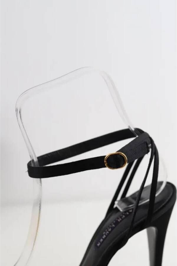 Ralph Lauren Pre-owned Leather heels Black Dames