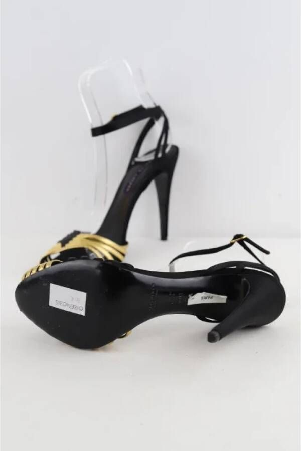 Ralph Lauren Pre-owned Leather heels Black Dames