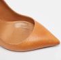 Ralph Lauren Pre-owned Leather heels Orange Dames - Thumbnail 6