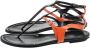 Ralph Lauren Pre-owned Leather sandals Black Dames - Thumbnail 3