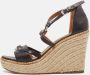 Ralph Lauren Pre-owned Leather sandals Black Dames - Thumbnail 2