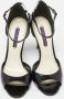 Ralph Lauren Pre-owned Leather sandals Black Dames - Thumbnail 3