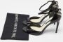 Ralph Lauren Pre-owned Leather sandals Black Dames - Thumbnail 9