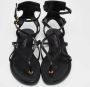 Ralph Lauren Pre-owned Leather sandals Black Dames - Thumbnail 3