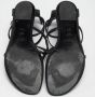 Ralph Lauren Pre-owned Leather sandals Black Dames - Thumbnail 6