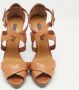 Ralph Lauren Pre-owned Leather sandals Brown Dames - Thumbnail 3