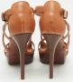 Ralph Lauren Pre-owned Leather sandals Brown Dames - Thumbnail 5