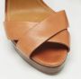 Ralph Lauren Pre-owned Leather sandals Brown Dames - Thumbnail 7