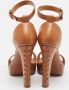 Ralph Lauren Pre-owned Leather sandals Brown Dames - Thumbnail 4