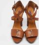 Ralph Lauren Pre-owned Leather sandals Brown Dames - Thumbnail 3