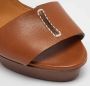 Ralph Lauren Pre-owned Leather sandals Brown Dames - Thumbnail 7