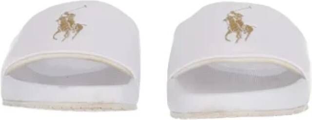 Ralph Lauren Pre-owned Rubber sandals White Heren