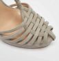 Ralph Lauren Pre-owned Suede sandals Gray Dames - Thumbnail 7