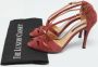 Ralph Lauren Pre-owned Suede sandals Red Dames - Thumbnail 9