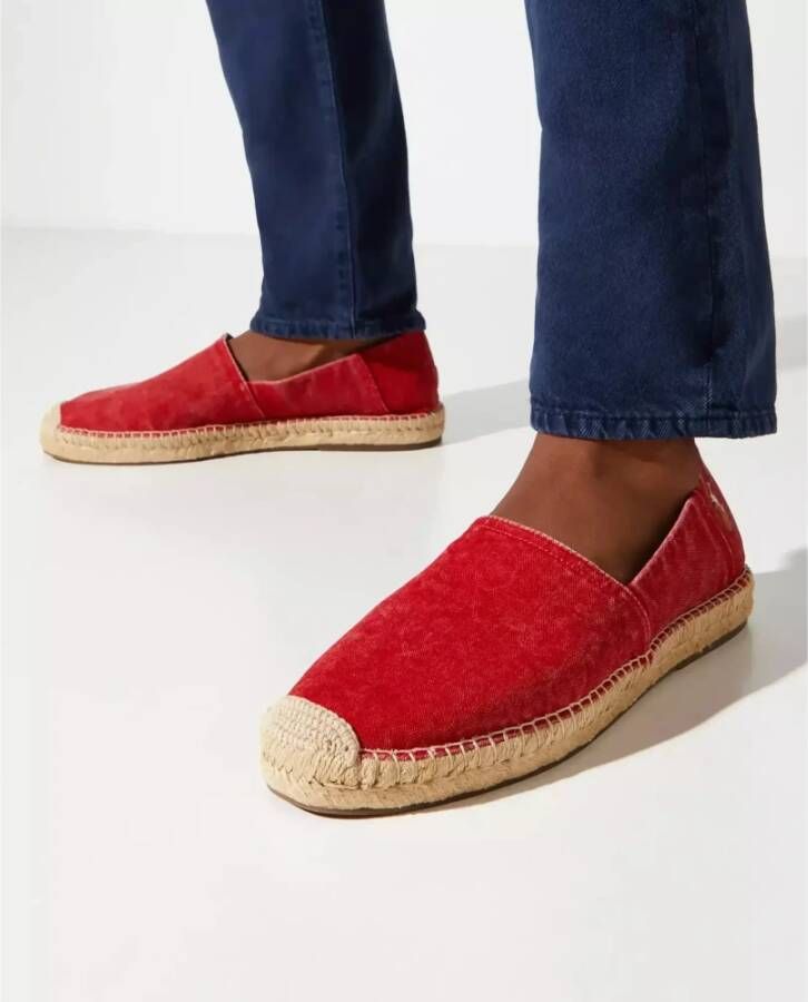 Ralph Lauren Rode espadrilles Cevio Red Heren