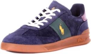 Ralph Lauren Sneakers Blauw Blue Heren