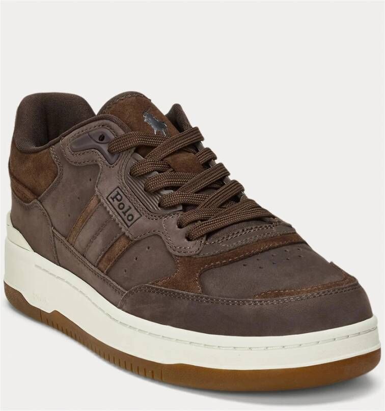 Ralph Lauren Sneakers Bruin Brown Heren