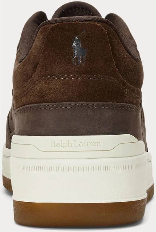 Ralph Lauren Sneakers Bruin Brown Heren