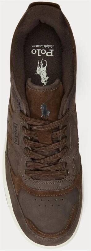 Ralph Lauren Sneakers Bruin Brown Heren