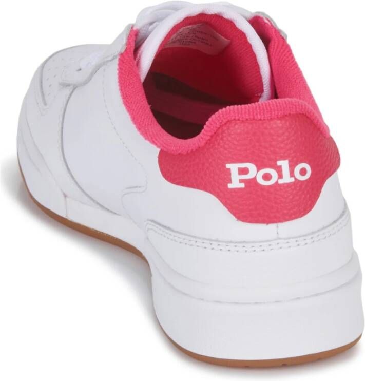 Ralph Lauren Stijlvolle Heren Witte Sneakers Wit Dames