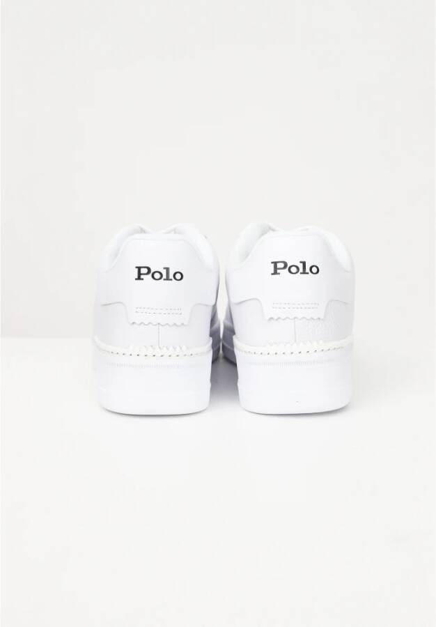 Ralph Lauren Masters Court Witte Casual Sneakers Wit Heren