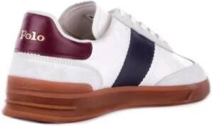 Ralph Lauren Sneakers Wit White Heren